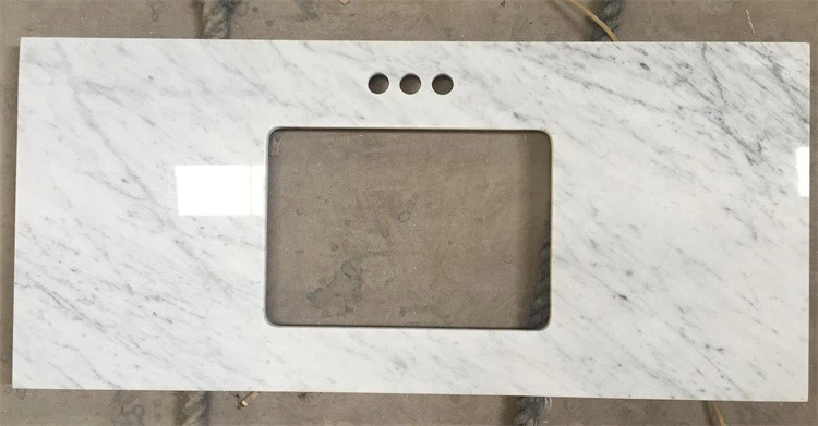 Bianco carrara marble vanity top Bianco carrara marble vanity top