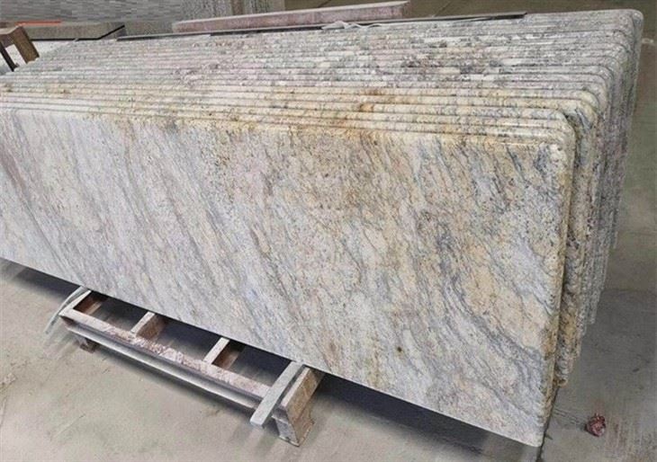 yellow Modern granite countertops