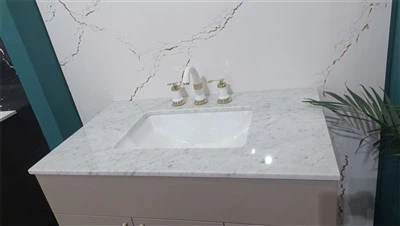 Blat marmurowy Bianco Carrara