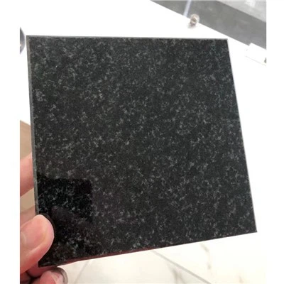 Płytka z czarnego granitu 12x12